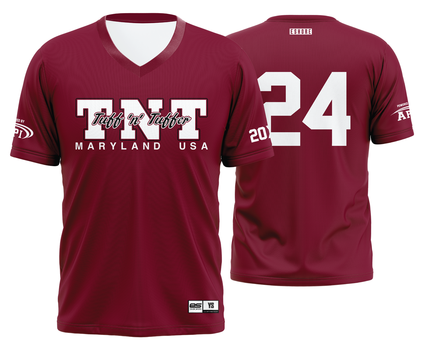 TNT - FDS | Women's Short Sleeve V-Neck Jersey