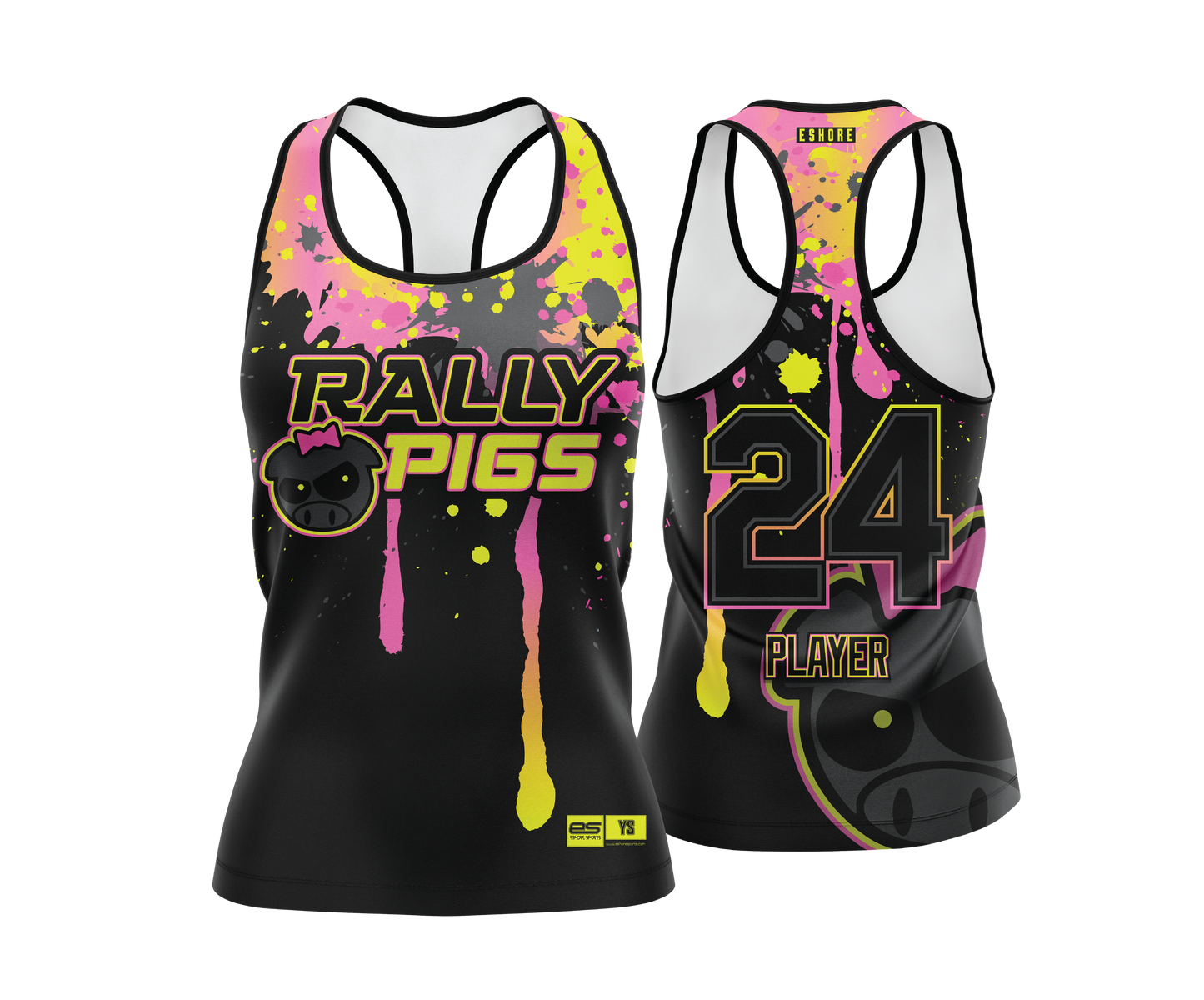 Rally Pigs - 2023 - FDS | Women's Racerback