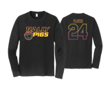 Rally Pigs - DTF | Unisex Long Sleeve Cotton Tee