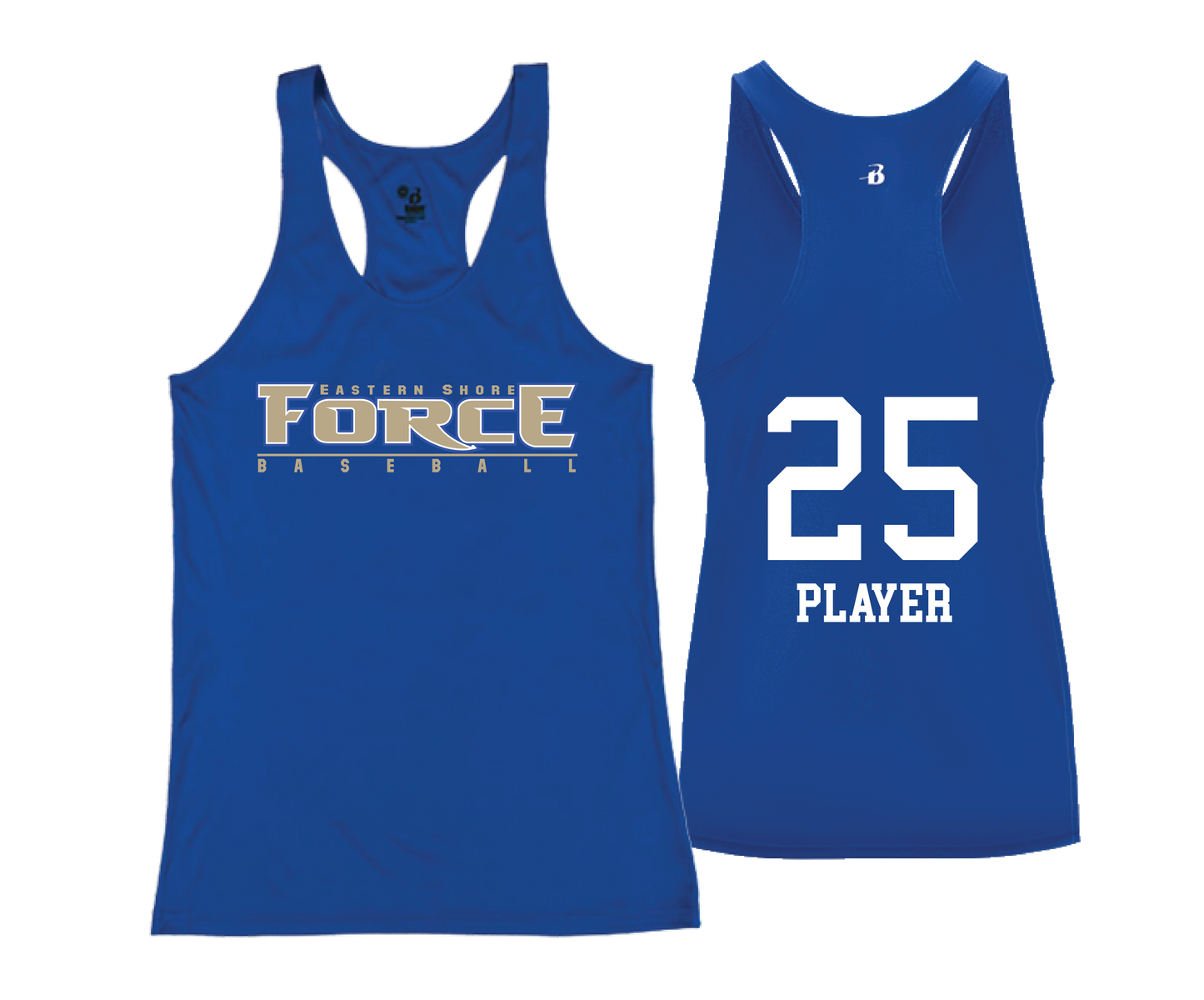 Eastern Shore Force - DTF | Women's Performance Racerback