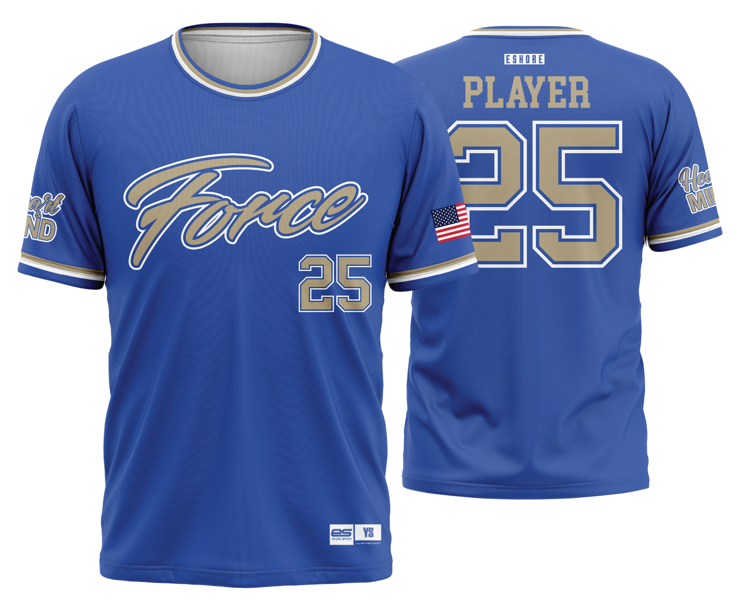Eastern Shore Force - FDS | Unisex Short Sleeve Jersey