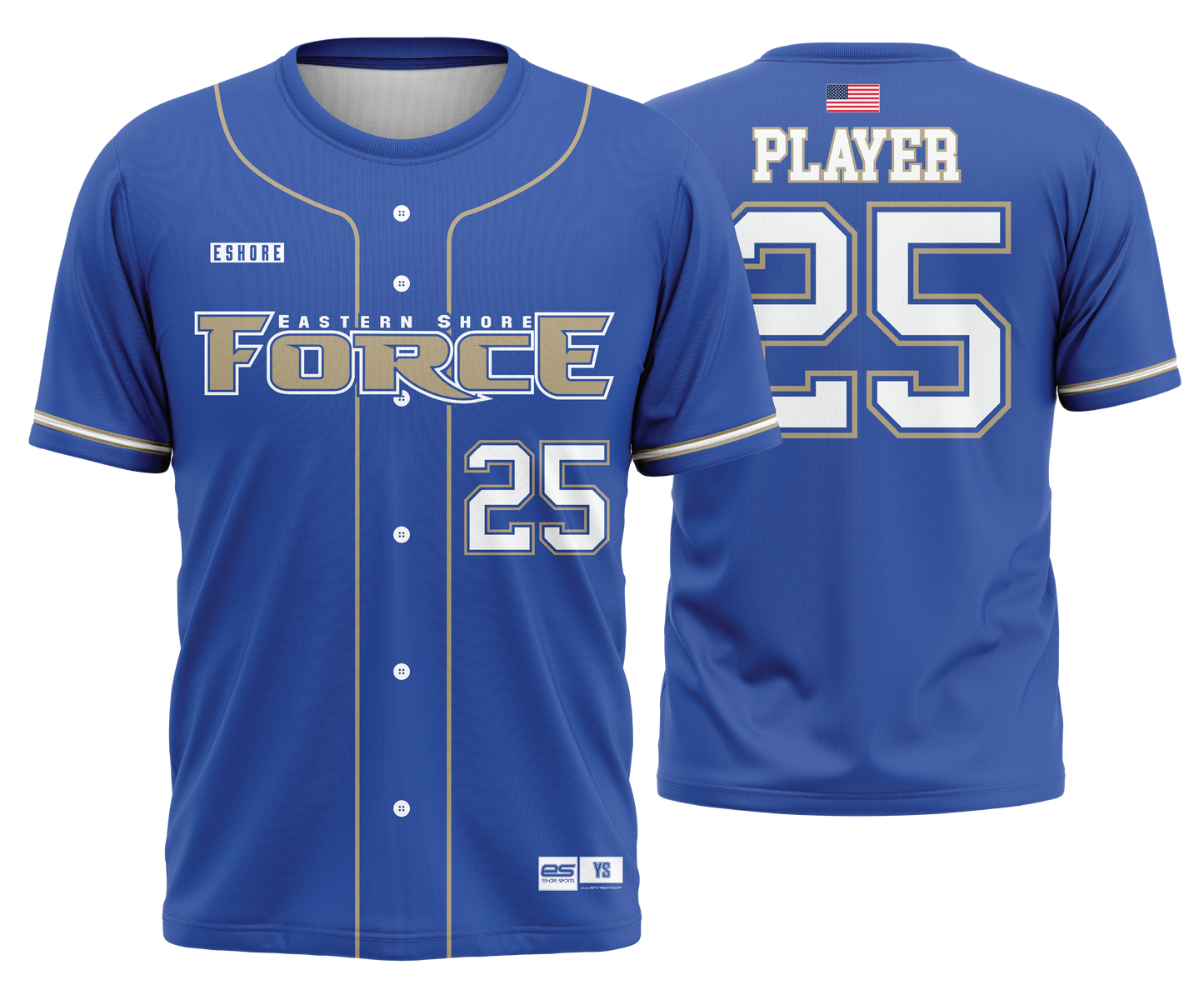 Eastern Shore Force - FDS | Unisex Short Sleeve Jersey
