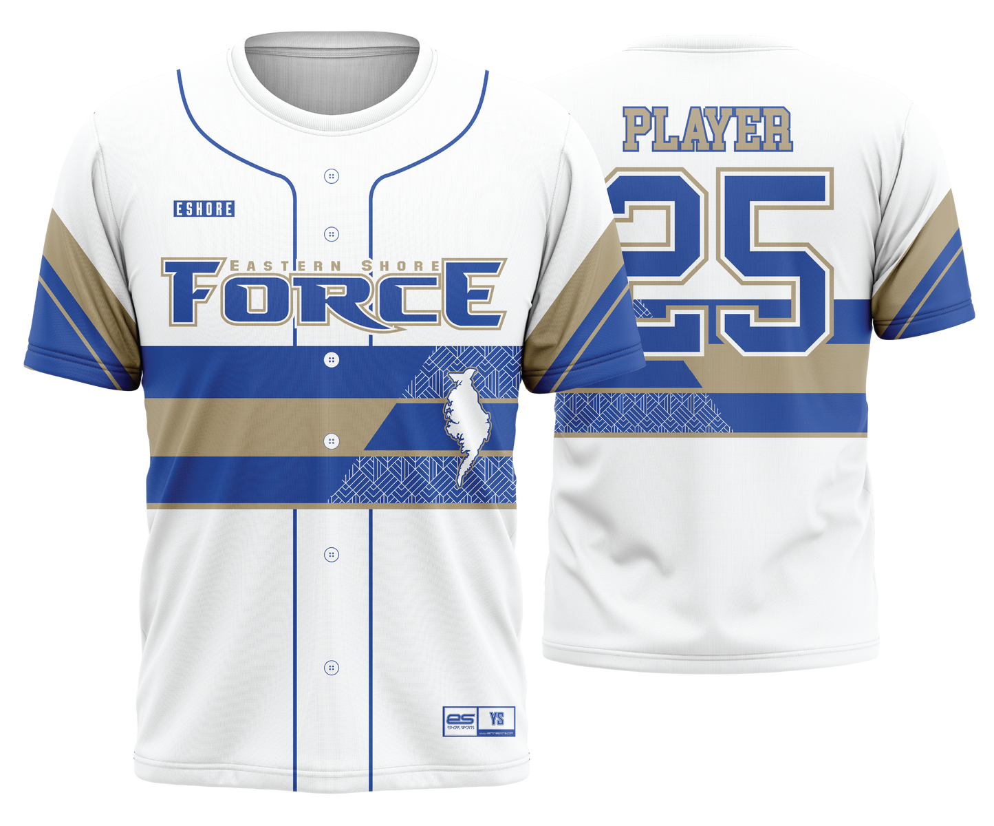 Eastern Shore Force - FDS | Unisex Short Sleeve Jersey