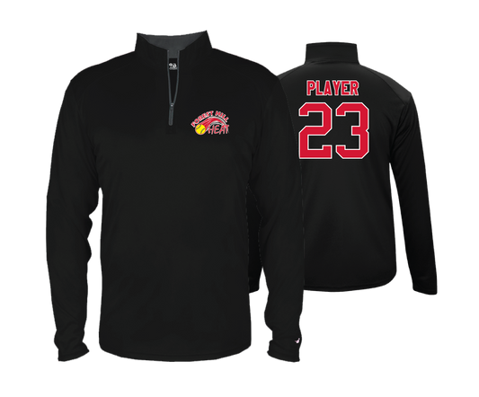 Forest Hill Heat - DTF | Men's Long Sleeve Performance 1/4 Zip
