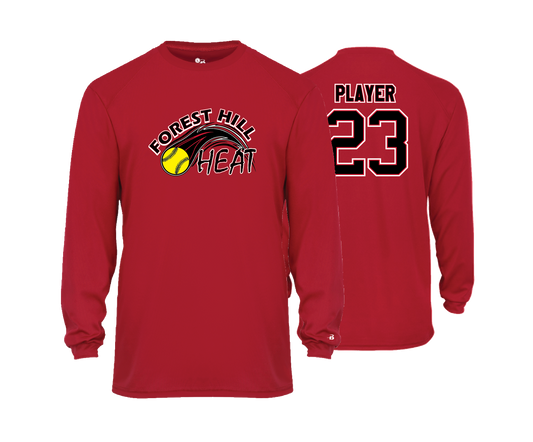 Forest Hill Heat - DTF | Unisex Long Sleeve Performance Tee