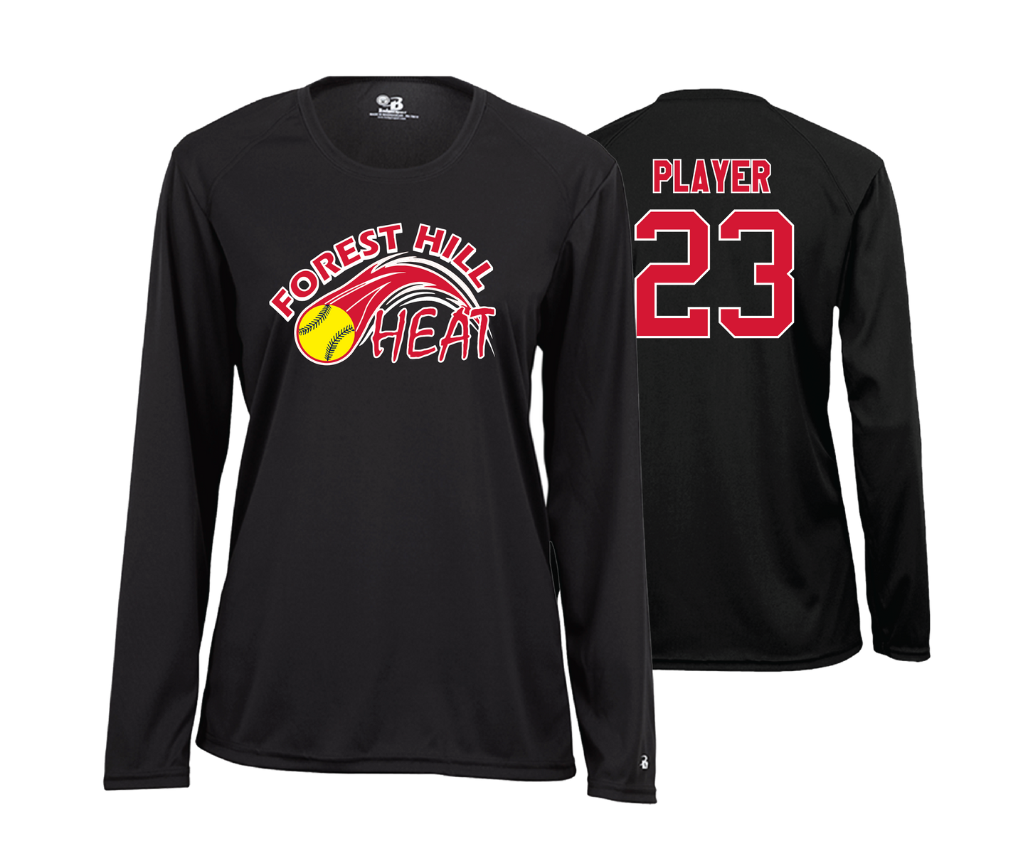 Forest Hill Heat - DTF | Women's Long Sleeve Performance Tee