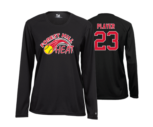 Forest Hill Heat - DTF | Women's Long Sleeve Performance Tee