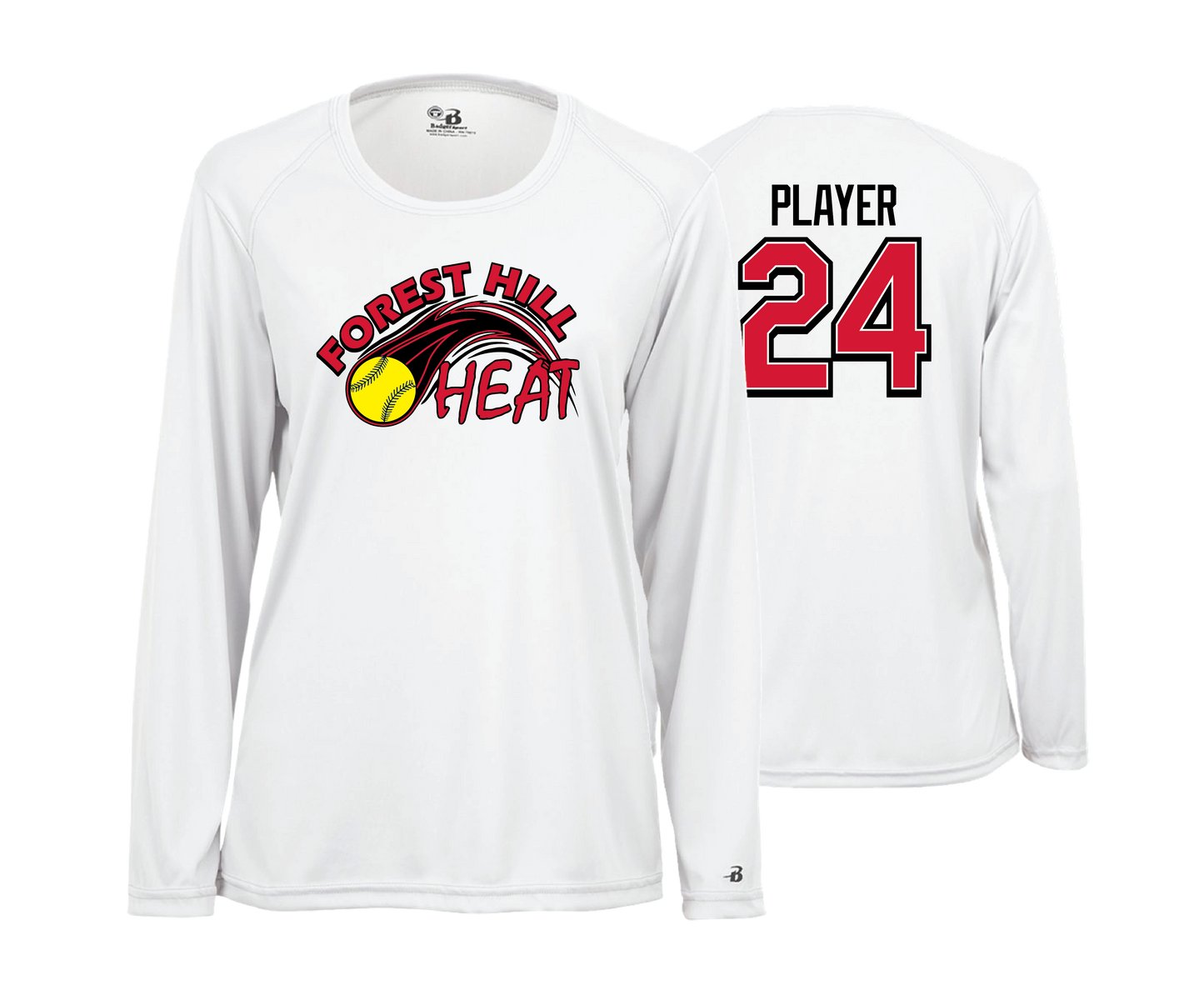 Forest Hill Heat - DTF | Women's Long Sleeve Performance Tee