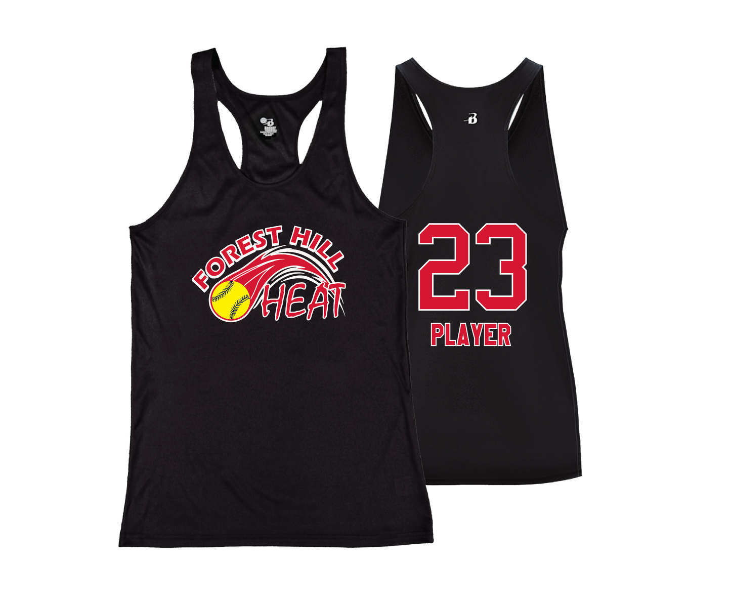 Forest Hill Heat - DTF | Women's Performance Racerback