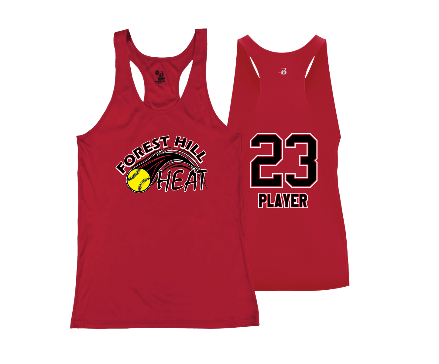 Forest Hill Heat - DTF | Women's Performance Racerback