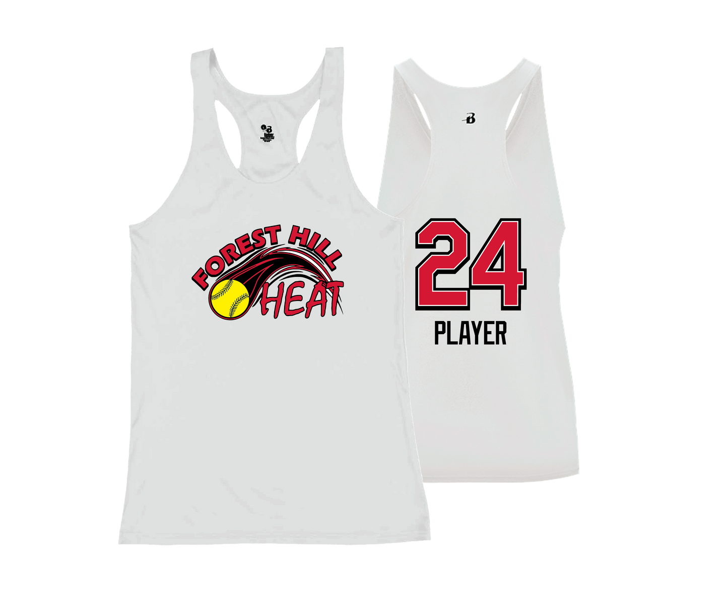 Forest Hill Heat - DTF | Women's Performance Racerback