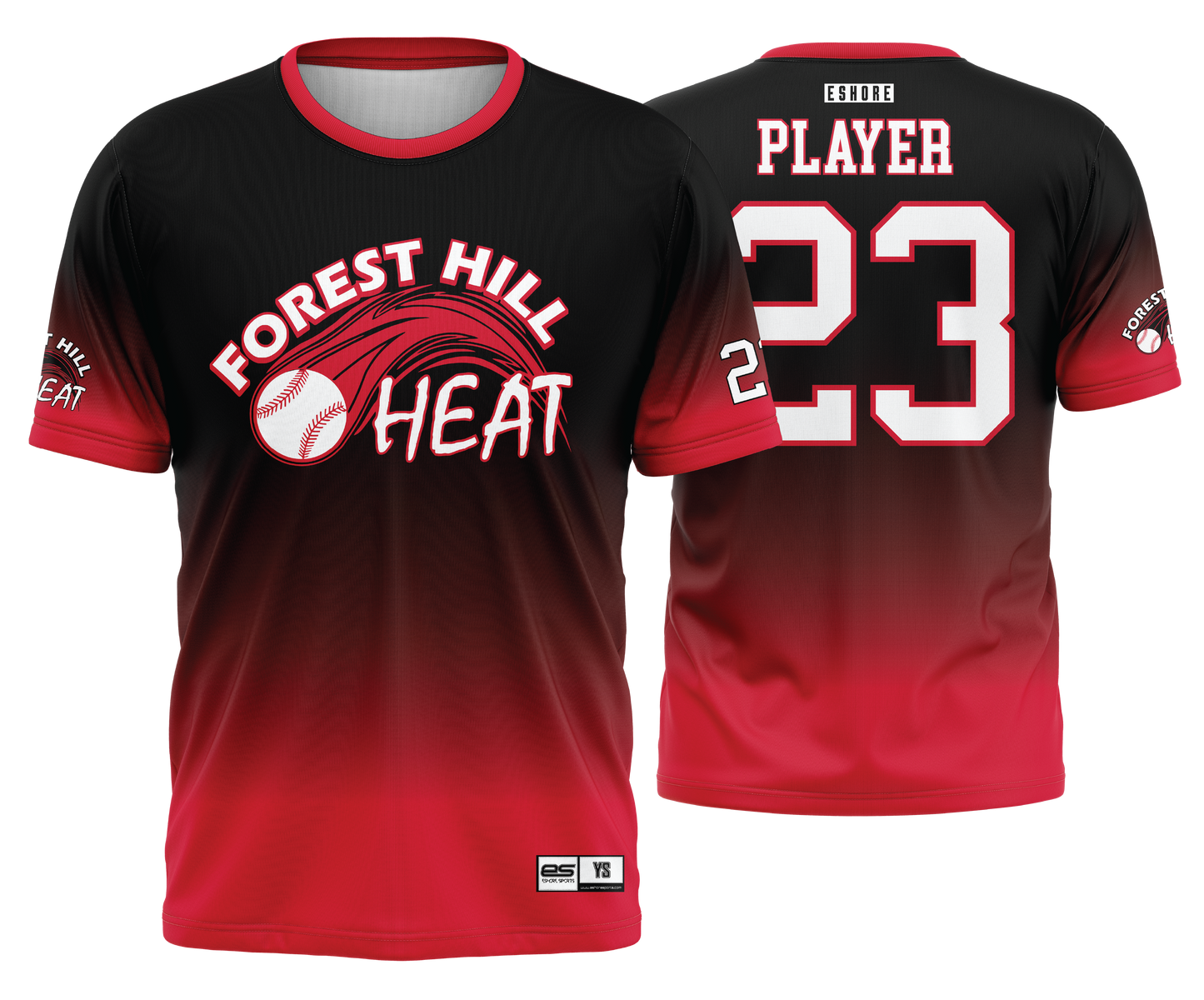 Forest Hill Heat - FDS | Unisex Short Sleeve Jersey