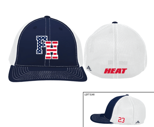 Forest Hill Heat - Pacific 404M Fitted Trucker Hat