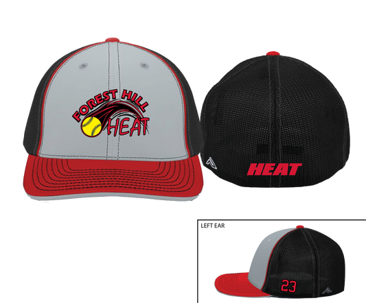Forest Hill Heat - Pacific 404M Fitted Trucker Hat