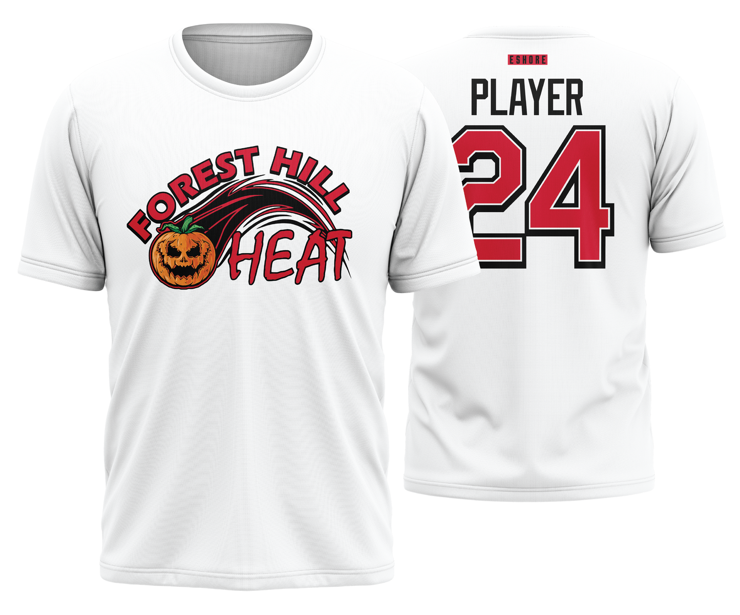 Forest Hill Heat - HALLOWEEN - Semi Sub Short Sleeve Performance Tee