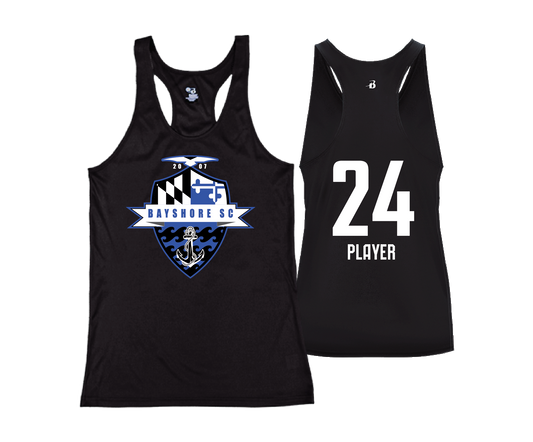 Bayshore Rockets - DTF | Women's Performance Racerback