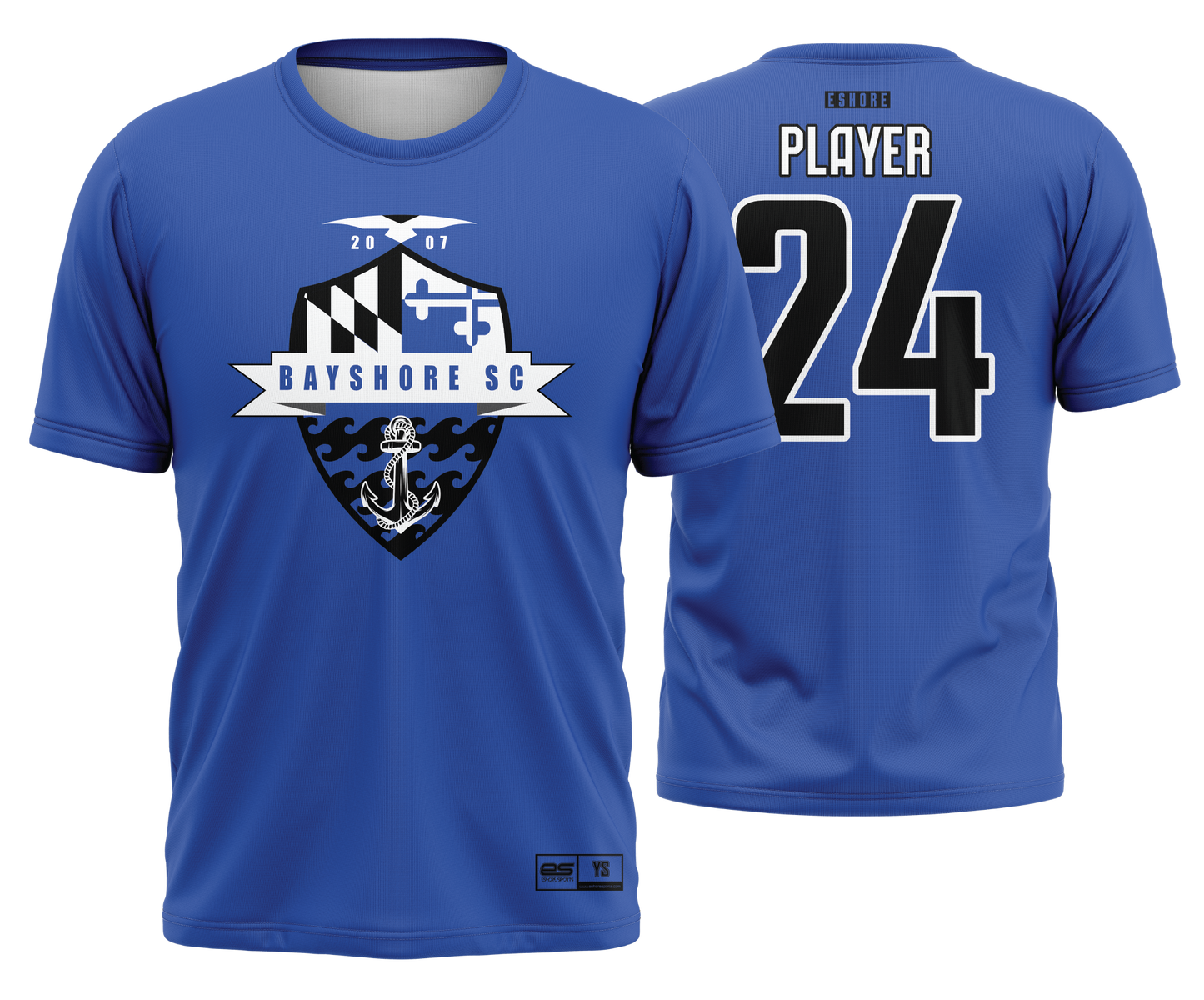 Bayshore Rockets - ROYAL CREST - FDS | Unisex Jersey
