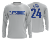 Bayshore Rockets Grey Text Jersey