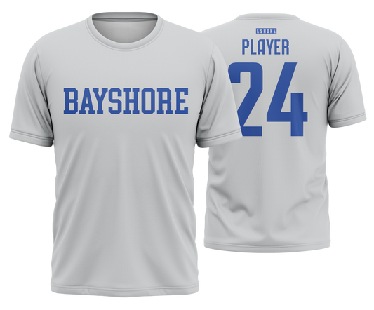 Bayshore Rockets Grey Text Jersey