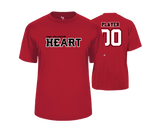 Delaware Heart SS Performance Tees