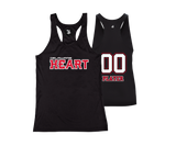 Delaware Heart - DTF Womens Performance Racerbank