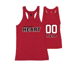 Delaware Heart - DTF Womens Performance Racerbank