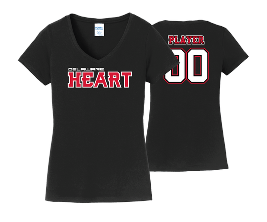 Delaware Heart SS Cotton Tees