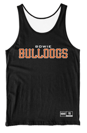 Bowie Bulldogs - <b>Black</b> - FDS Womens Racerback