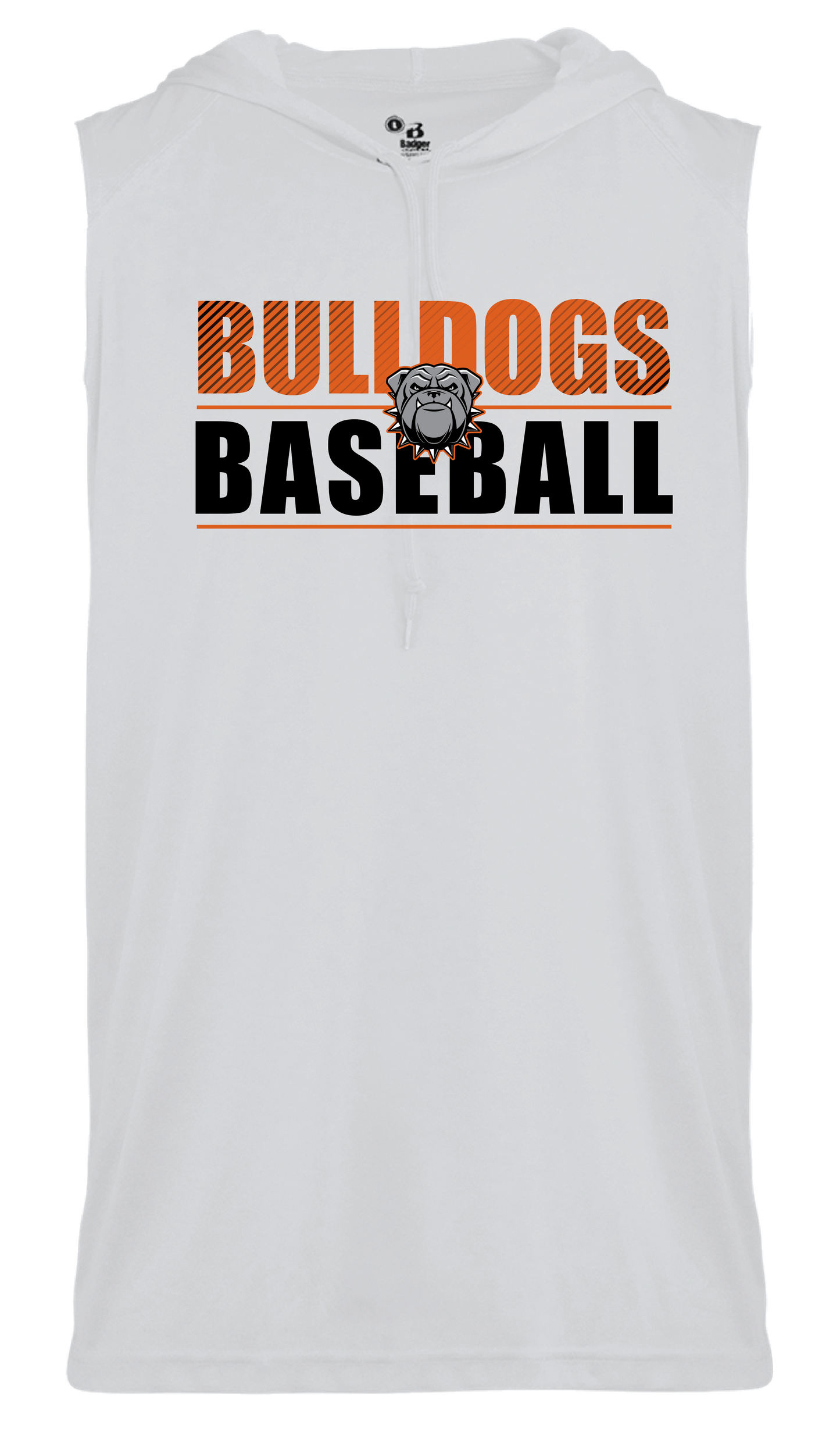 Bowie Bulldogs - DTF | Men's Sleeveless Hooded Performance Tee