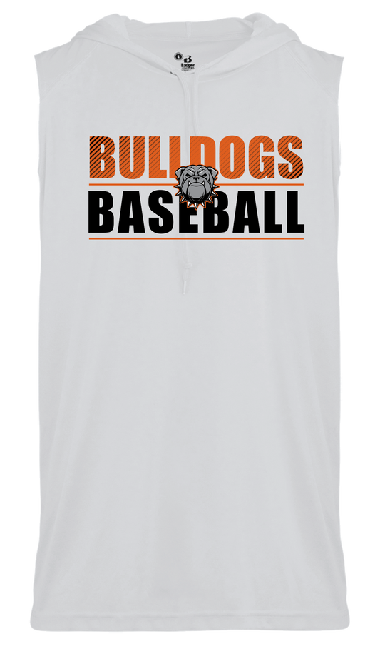 Bowie Bulldogs - DTF | Men's Sleeveless Hooded Performance Tee