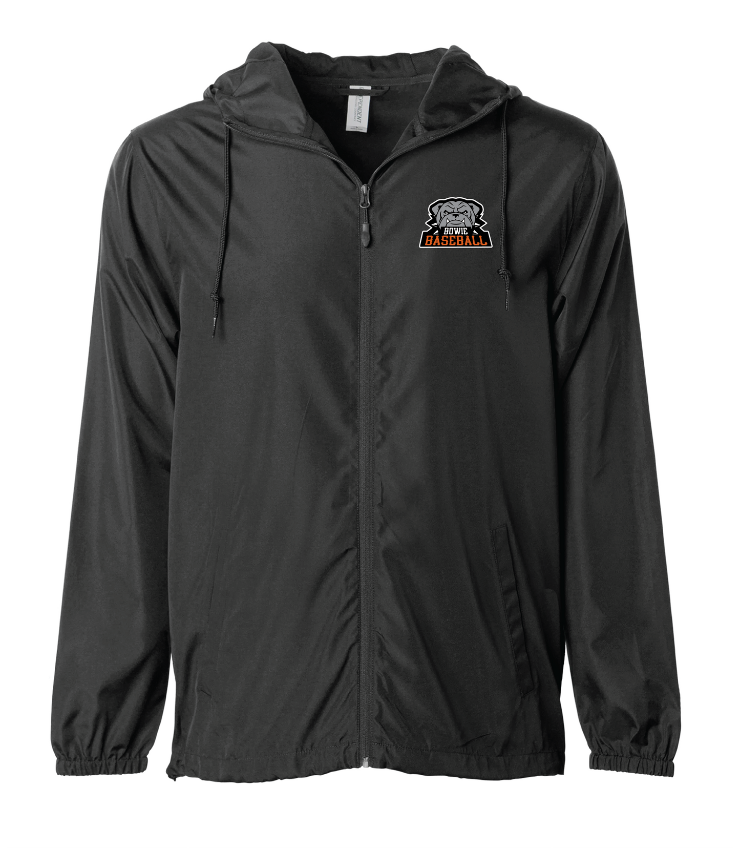 Bowie Bulldogs - Embroidered Windbreaker