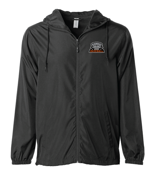 Bowie Bulldogs - Embroidered Windbreaker