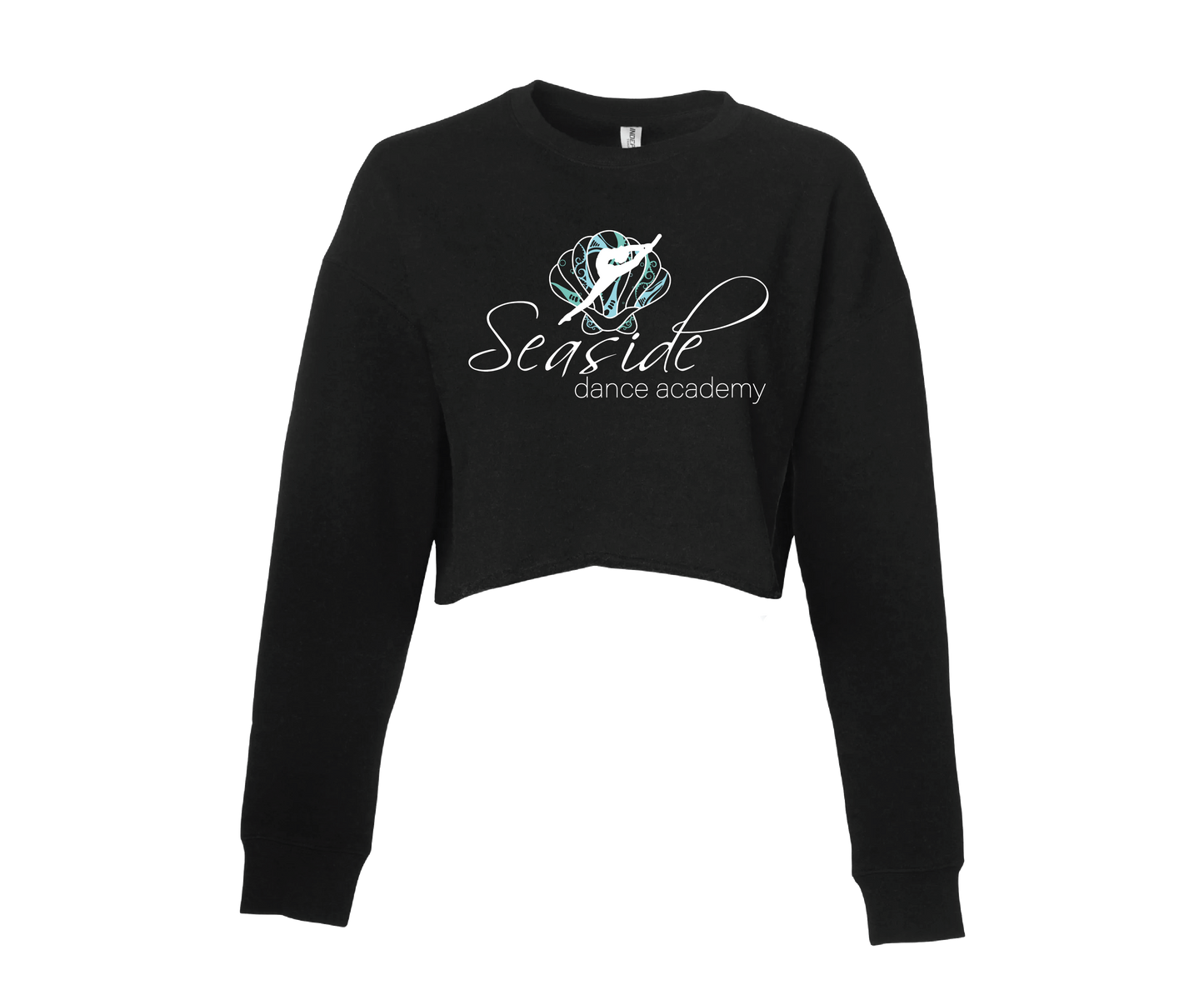 Seaside Dance- Long Sleeve Crop Shirt