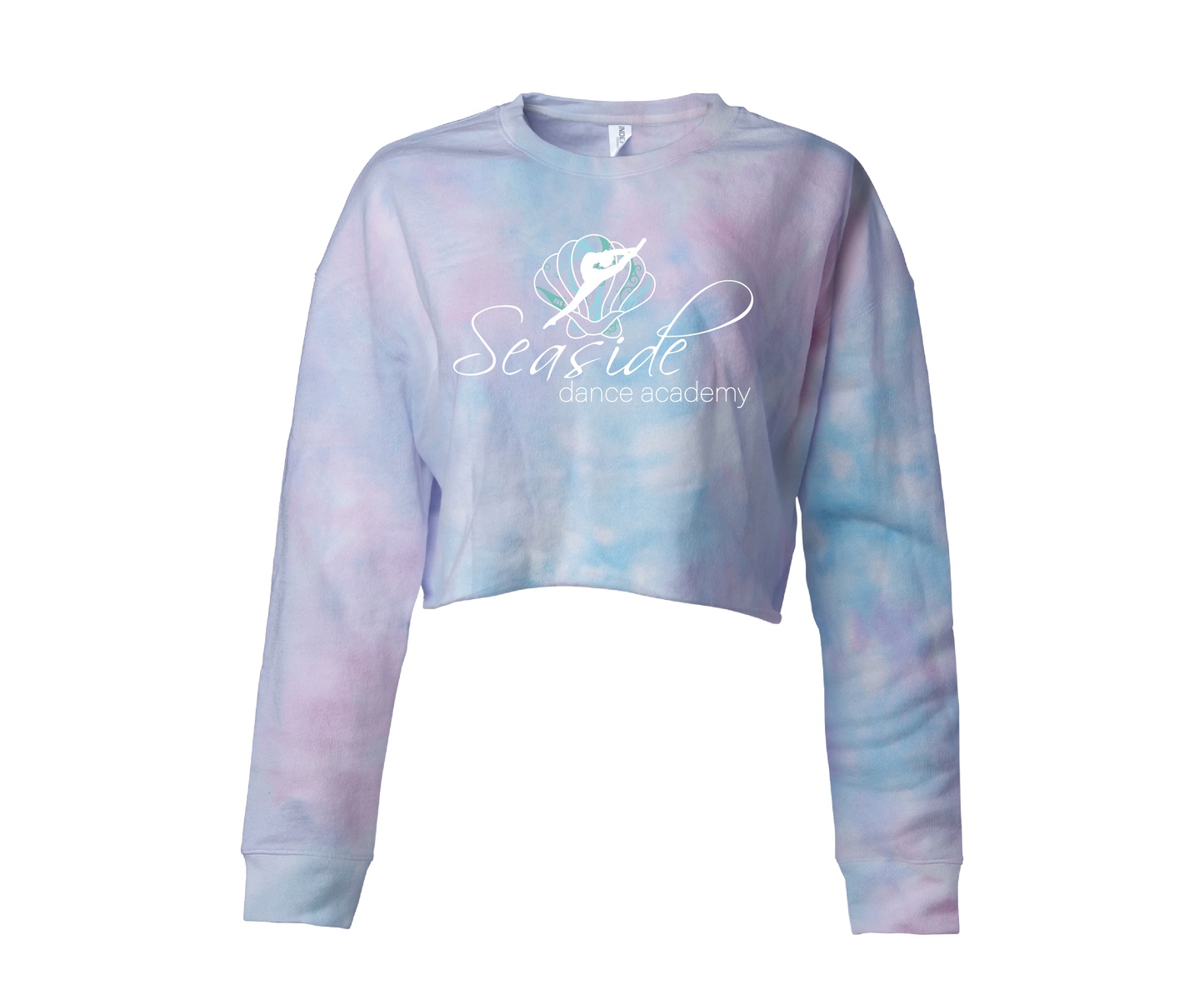 Seaside Dance- Long Sleeve Crop Shirt