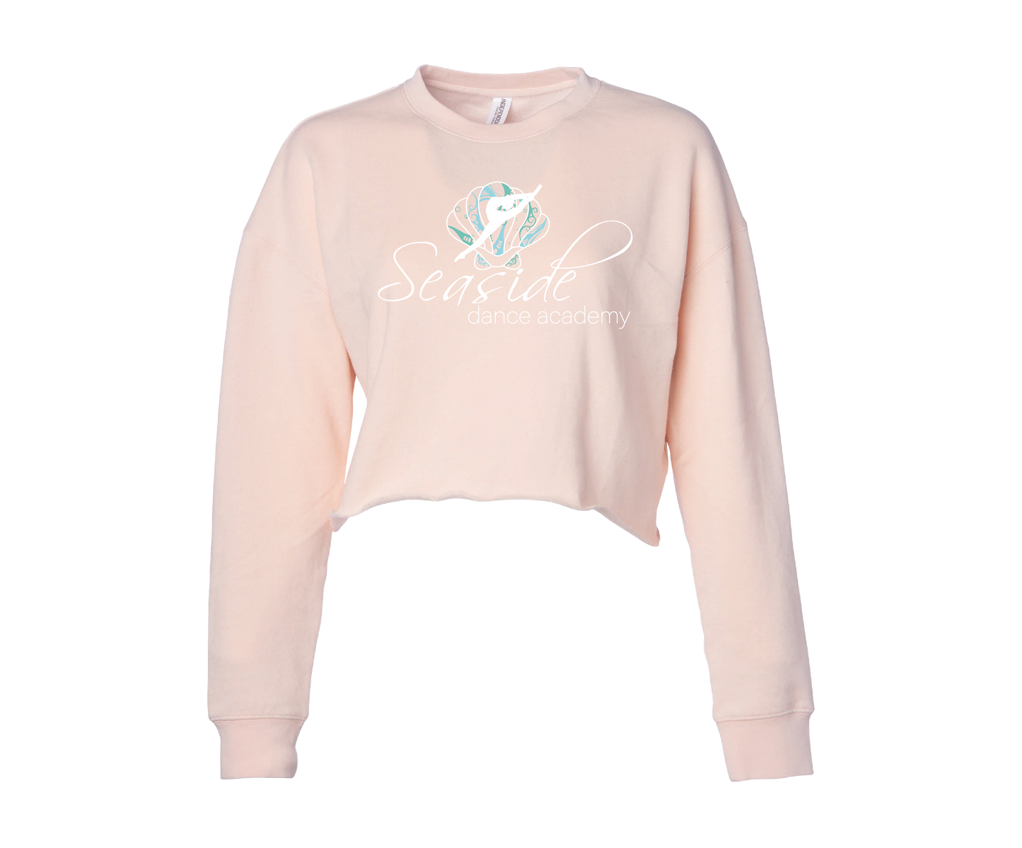 Seaside Dance- Long Sleeve Crop Shirt