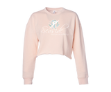 Seaside Dance- Long Sleeve Crop Shirt