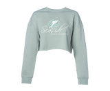 Seaside Dance- Long Sleeve Crop Shirt