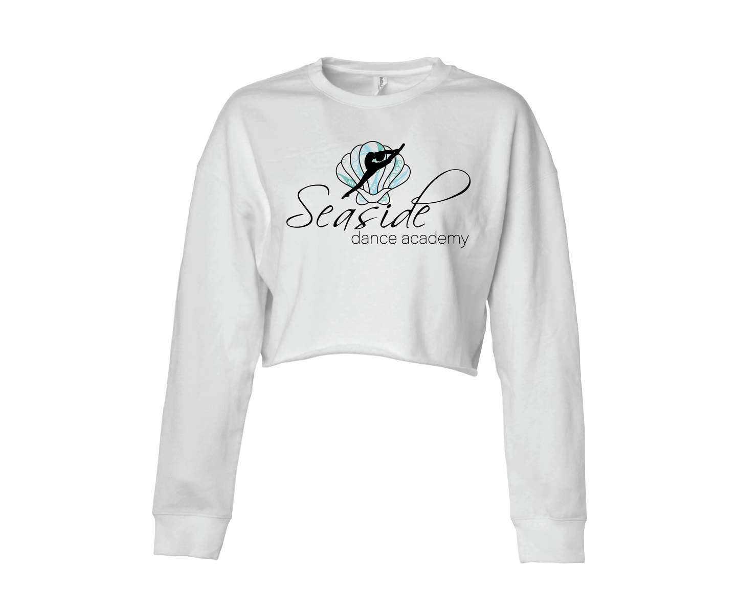 Seaside Dance- Long Sleeve Crop Shirt