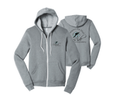 Seaside Dance - DTF | BELLA+CANVAS® Unisex Fleece Zip Up Hoodie