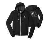 Seaside Dance - DTF | BELLA+CANVAS® Unisex Fleece Zip Up Hoodie