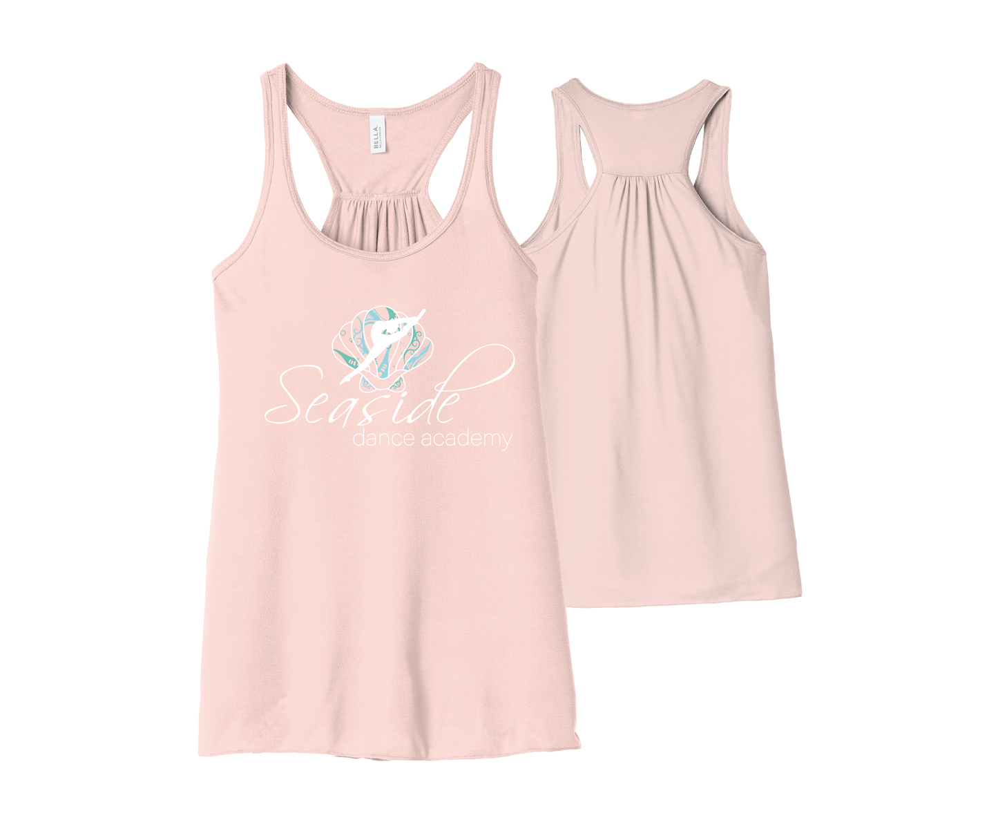Seaside Dance - DTF | BELLA+CANVAS® Women's Flowy Racerback Tank