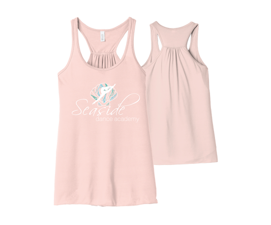 Seaside Dance - DTF | BELLA+CANVAS® Women's Flowy Racerback Tank