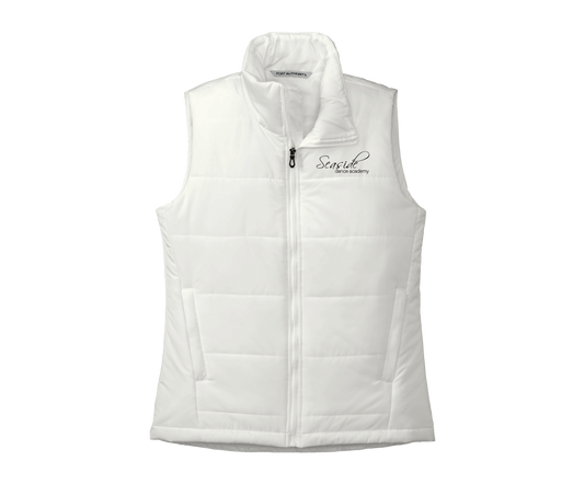 Seaside Dance Academy - Embroidered | Women's Puffer Vest