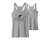 Seaside Dance - DTF | Next Level Apparel® Women's Tri-Blend Racerback Tank