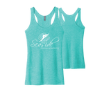 Seaside Dance - DTF | Next Level Apparel® Women's Tri-Blend Racerback Tank