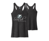 Seaside Dance - DTF | Next Level Apparel® Women's Tri-Blend Racerback Tank
