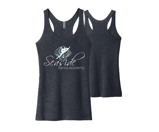 Seaside Dance - DTF | Next Level Apparel® Women's Tri-Blend Racerback Tank