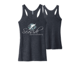 Seaside Dance - DTF | Next Level Apparel® Women's Tri-Blend Racerback Tank