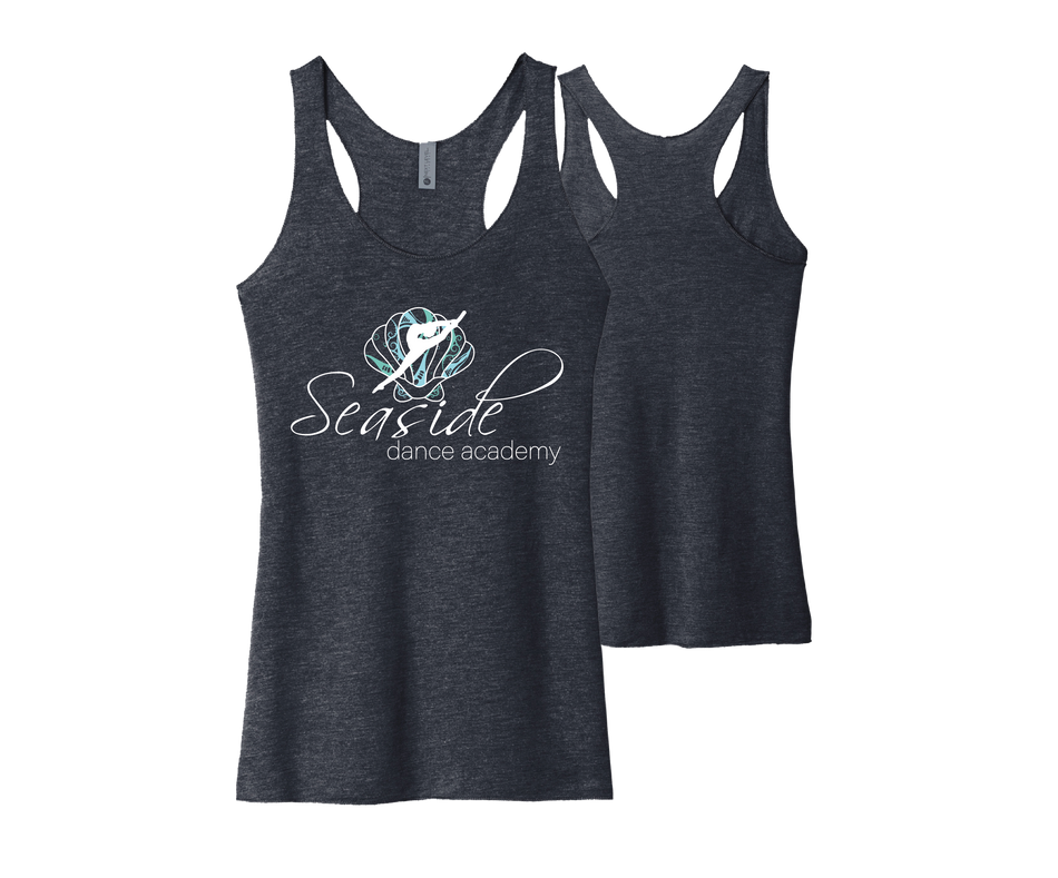 Seaside Dance - DTF | Next Level Apparel® Women's Tri-Blend Racerback Tank