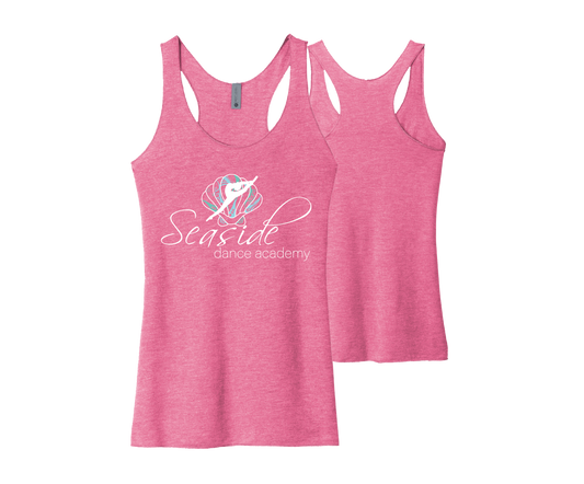 Seaside Dance - DTF | Next Level Apparel® Women's Tri-Blend Racerback Tank